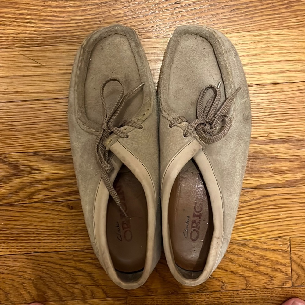 Suede Low top Clark’s Wallabees
